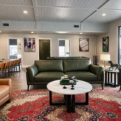 Luxe NuLu Penthouse | Hot Tub Pool Table